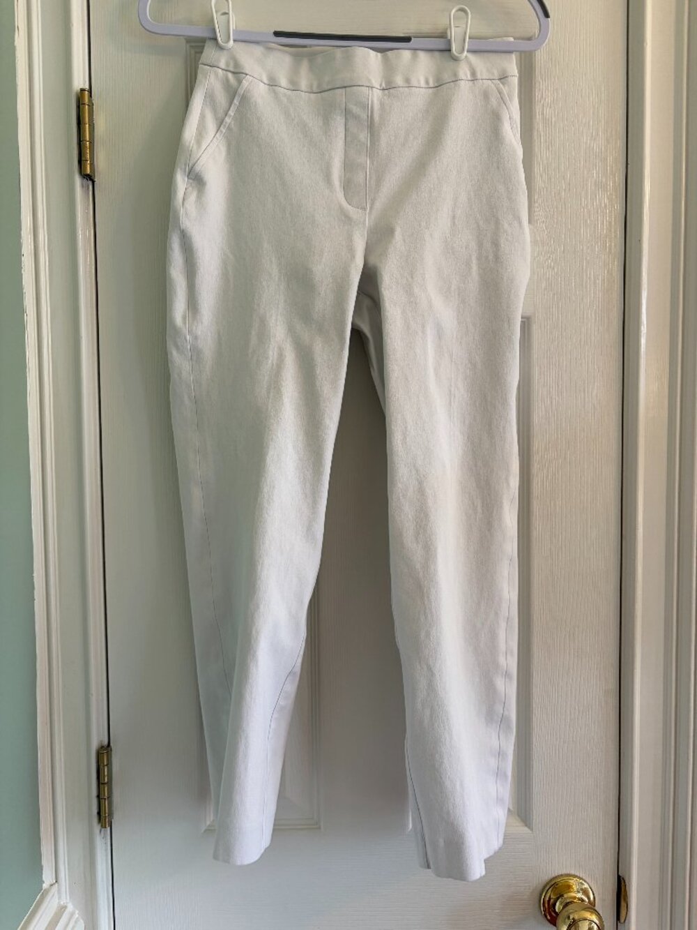 Spanx White Slim Fit Pants size Small